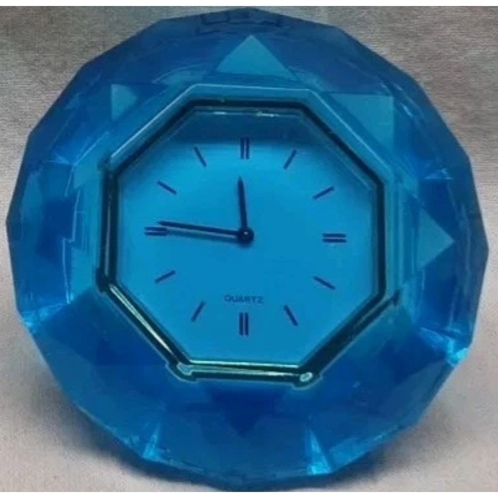 Clock - Facets Of Time March Birthstone: Avon, 1992